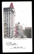 185. Looking Up Broadway, New York / Franz Huld / Year 1902 / Postcard Circulated, 2 Scans - Broadway
