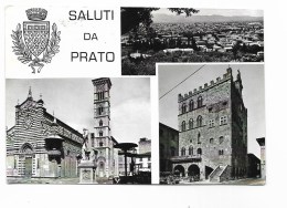 SALUTI DA PRATO   VIAGGIATA  FG - Prato