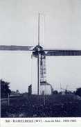 HARELBEKE (W.Vl.) - Molen/moulin - Blauwe Prentkaart Ons Molenheem Van De Verdwenen Brabants' Molen In Bedrijf - Harelbeke