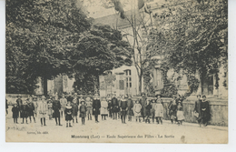 MONTCUQ - Ecole Supérieure De Jeunes Filles - La Sortie - Montcuq