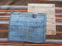 30 54 70 1902 Document De Transport De Marchandises CHEMINS DE FER PLM + Conge - Railway