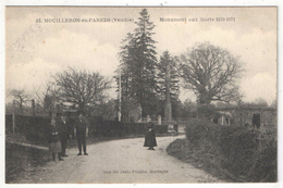 85 - MOUILLERON-EN-PAREDS - Monument Aux Morts 1870-1871 - JP 53 - Mouilleron En Pareds