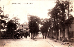 JUVISY AVENUE DE LA GARE Belle Cpa Animée Circulée En 1903 Bon état Voir Scans - Juvisy-sur-Orge