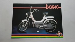 Garelli Basic 50 Ciclomotore Moto Depliant Originale Anni '80 - Genuine Moped Motorcycle Brochure - Prospekt - Motoren