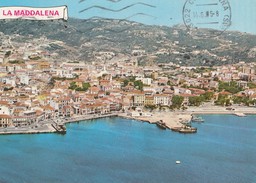 10346) LA MADDALENA PANORAMA DALL'AEREO VIAGGIATA - Iglesias