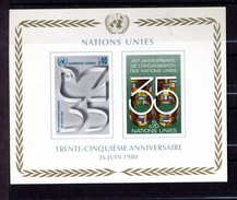 Nations Unies (Genève) Yv. Bloc 2 Neuf ** MNH - Blocs-feuillets