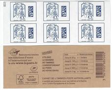 CARNET 6TP CIAPPA - TVP EUROPE DATAMATRIX - SANS GRAMMAGE - MENTION RGR - NEUF - NON PLIE - Postzegelboekjes