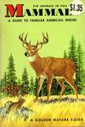 Mammals : A Guide To Familiar American Species Par Zim Et Hoffmeister - Vie Sauvage