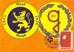 BELGIQUE 25° ANNIVERSARY   GAND MAXIMUN  1970 (FEB170066) - International Institutions