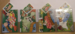 (SC09-17) PUZZLE FERRERO ITALIA, LOONEY TUNES - K98 N° 77/80  + CARTINE - Puzzels
