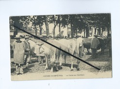 CPA - Scènes Champêtres - La Foire Aux Bestiaux - Crías