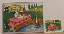 (SC09- 18) PUZZLE FERRERO, LOONEY TUNES - K98 N°77 SETTORE A + CARTINA - Puzzles