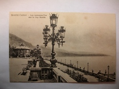 Carte Postale Monaco Monte-Carlo Les Terrasses - Vue Sur Le Cap Martin (CPA Dos Non Divisé Non Circulée) - Terrassen