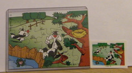 (SC09-19) PUZZLE FERRERO, LOONEY TUNES - K98 N°78 SETTORE B + CARTINA - Puzzels