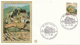 F.D.C.   - FILAGRANO   1984  -   Castello Di Rocca Sinibalda (10210) - F.D.C.