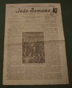 Ovar - Jornal João Semana Nº 205 De 3 De Fevereiro De 1918. Aveiro. - Magazines