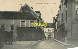 61 Ecouché, Rue Du Crochet, Animée, Calèche...., écrite 1919 - Ecouche