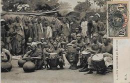 CPA DAHOMEY Afrique Noire Circulé Type Orchestre Musique - Dahome