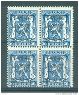 BELGIE - OBP Nr PRE 557 (blok Van 4) - TYPO Preo´s/Precancels - MNH** - Cote 8,00 € - Tipo 1936-51 (Sigillo Piccolo)