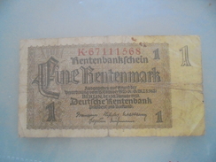 BILLET UN Rentenmark - Other & Unclassified