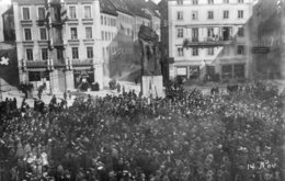 (11) CPA Photo Chaux De Fonds Monument De La Republique 14 Nov 1918  (bon Etat) - La Chaux