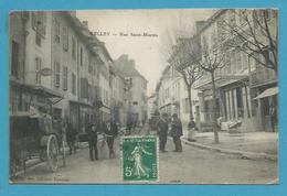 CPA Rue Saint-Martin BELLEY 01 - Belley