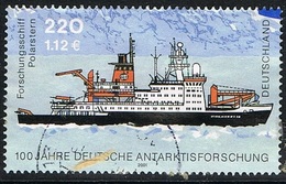 2001 - GERMANIA / GERMANY - CENTENARIO DELLE ESPLORAZIONI ANTARTICHE / CENTENNIAL OF ANTARCTIC EXPLORATIONS. USATO - Spedizioni Antartiche