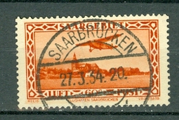 Sarre 1932  Yv & T PA 3 Saarbrucken 27.3.34 - Posta Aerea