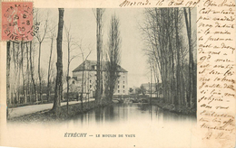 Delcampe - Cpa, Etrechy, Moulin De Vaux - Etrechy