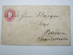 NAUEN  , Klarer Stempel Auf Beleg - Postal  Stationery