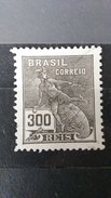 RARE 100 REIS BRAZIL CORREOS MINT-UNUSED STAMP TIMBRE - Nuovi