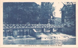 CROSNE LES ECLUSES DU MOULIN DE SENLIS - Crosnes (Crosne)