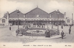 ORLEANS  - Place Albert 1er Et La Gare. - Orleans