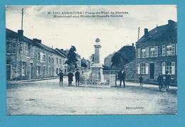 CPSM 1011 - Place Du Pont De Pierres Monument Aux Morts De Grande Guerre AUBRIVES 08 - Altri & Non Classificati