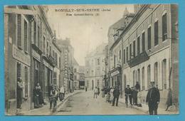 CPA Commerces Rue Gornet-Boivin ROMILLY-SUR-SEINE 10 - Autres & Non Classés