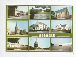 G-I-E , Cp , 56 , ALLAIRE ,multi Vues , Voyagée 1973 ,ed : Du Gabier - Allaire