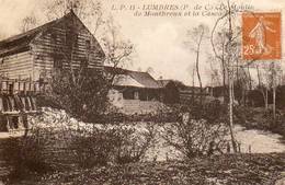 CPA - LUMBRES (62) - Aspect Du Moulin De Montbreux Et De La Cascade En 1928 - Lumbres