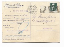Francobolli 15  Centesimi Regno Serie Imperiale  Su Carta Postale - Poststempel