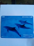 JAPON JAPAN  DAUPHIN DELFIN DOLFIN  SUPERBE - Delfini