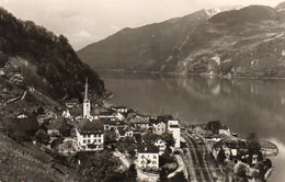 Mühlehorn Am Walensee (formato Piccolo - Con Ferrovia E Treno) - Mühlehorn