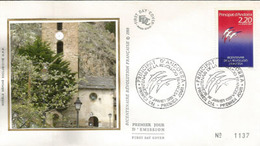 ANDORRA. Bi-centenaire De La Révolution Française,  FDC D'Andorre 1989 - Révolution Française