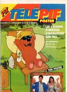 TéléPif Poster Le Nouveau Pif Les Cousins D'Hercule S'incrustent Sur FR3 - Poster Anémone Thierry Lhermitte De 1985 - Pif - Autres