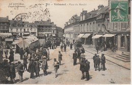 76 - VALMONT - Place Du Marché - Valmont