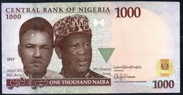 NIGERIA 1000 Naira 2016 VF P-36 "free Shipping Via Regular Air Mail (buyer Risk)" - Nigeria