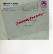 16 -  CONFOLENS - ENVELOPPE CLAUDE PETIT - LA MUTUELLE DE POITIERS  ASSURANCES- 1968 - 1950 - ...
