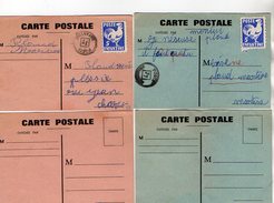 TB 2177 -  CPA -  4 Cartes Postales De La Poste Enfantine - Post