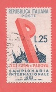 1952 (693) Fiera Di Padova - Leggi Messaggio Del Venditore - 1946-60: Used
