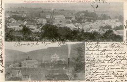 (FC) CPA  Rougemont Le Chateau Vue Generale  (bon Etat) - Rougemont-le-Château