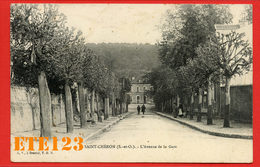 Saint Chéron - L'Avenue De La Gare - St Chéron  - 91 Essonne - Saint Cheron