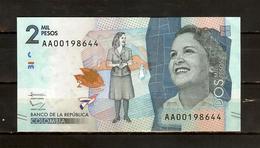 COLOMBIA 2015.08.19 - 2 Thousand Pesos - Kolumbien